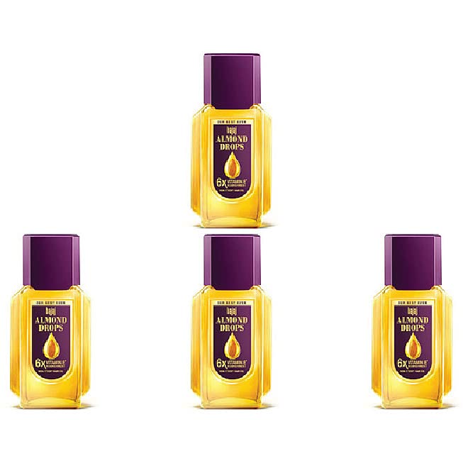 Pack Of 4 - Bajaj Almond Drops Hair Oil - 200 Ml