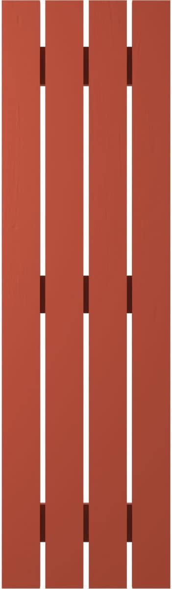 Ekena Millwork ARW401SB415X69CLH Americraft Four 3 Exterior Real Wood Spaced Board-n-Batten Shutters (Per Pair), Colorful Leaves