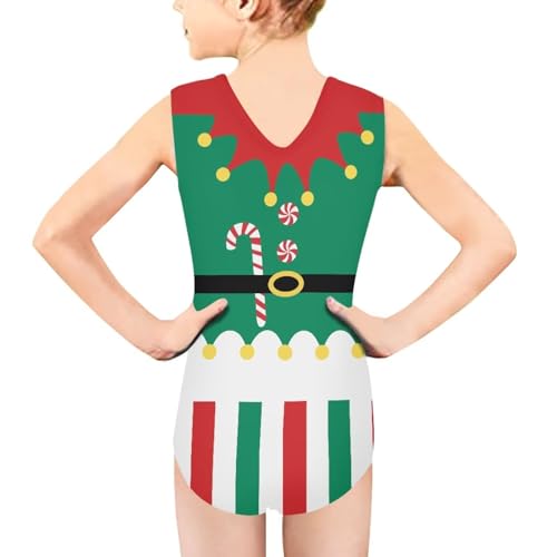 Image of INSTANTARTS Gymnastics Leotards Girl Dinosaur Dancewear Activewear Quick Dry