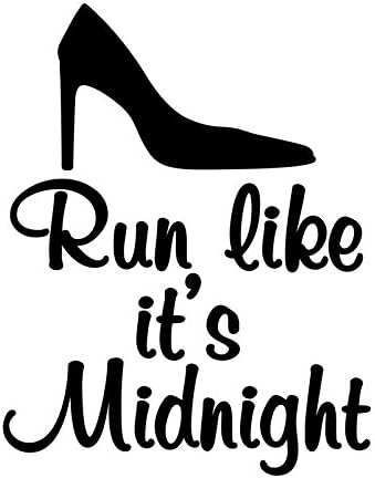 Amazon.com: Run Like It de Midnight tacón alto vinilo calcomanía | Coches  Camiones Vans SUV Windows paredes tazas portátiles | Negro | 5.5 inch |  kcd2378 : Automotriz