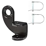 Thinvik 12.2MM Steel Hitch for Burley Trailer, Baby Bike Trailers Replace Attachment- Kids Burley Bee Bike Trailer Hitch Coupler Attachment - Children Trailers Adapter Replacement Connector(90°)