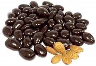 Nuts To You Sugar-Free Dark Chocolate Almonds – 12 oz Resealable Bag, No Sugar Added Snack, Premium Roasted Almonds Coated in Creamy Dark Chocolate, Guilt-Free Treat