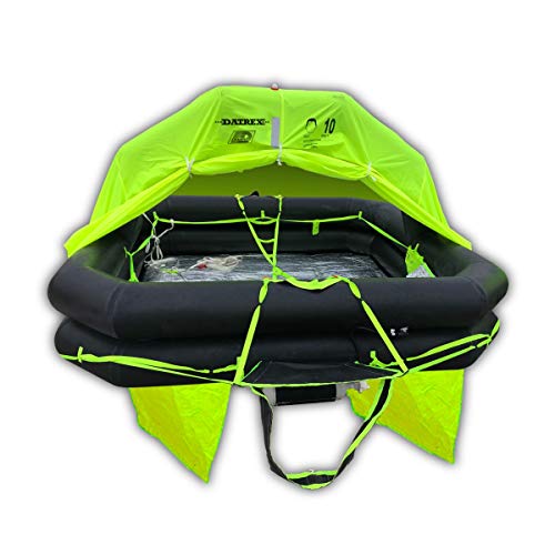 Datrex DUY8SVR 8 Person Liberty Recreational Offshore Raft with Liferaft in Valise