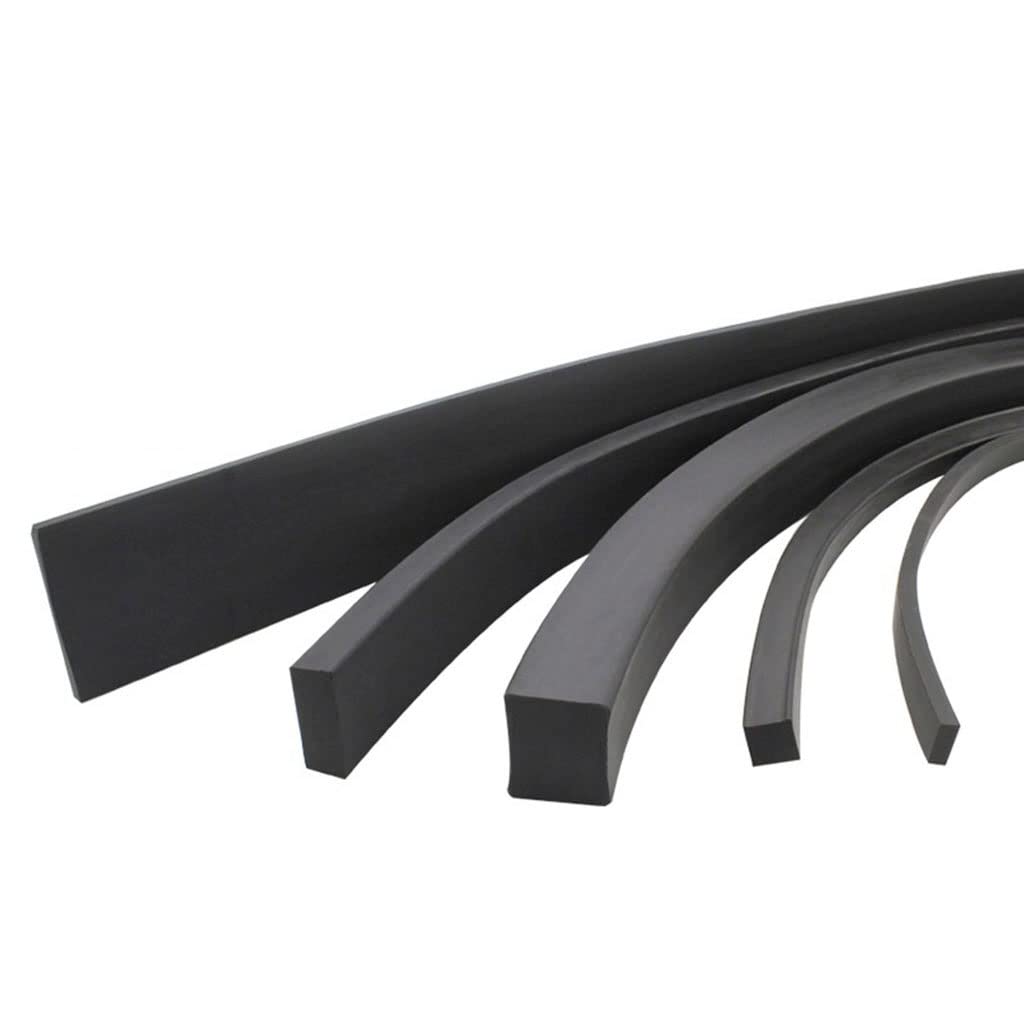 Taśma gumowa z litego neoprenu, Taśma uszczelniająca z gumy nitrylowej NBR, różne rozmiary, 1000 mm(10x10mm)