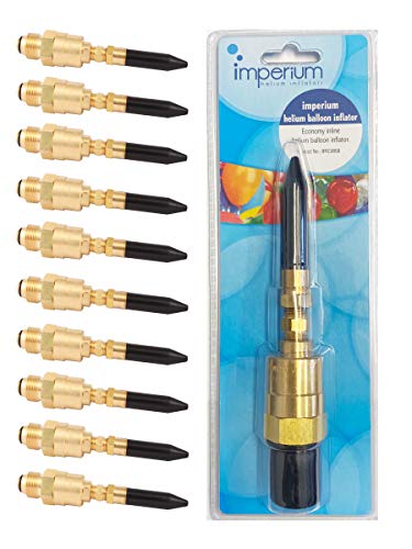 RUBBER NOZZLE TILT VALVE Helium Tank Balloon Filler Inflator Regulator BULK PACK OF 10