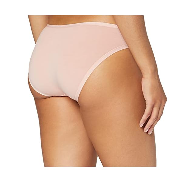 Amazon Essentials Women's Cotton Bikini Brief Underwear (Available in Plus Size), Pack of 6, Ditsy/Dots, X-Large