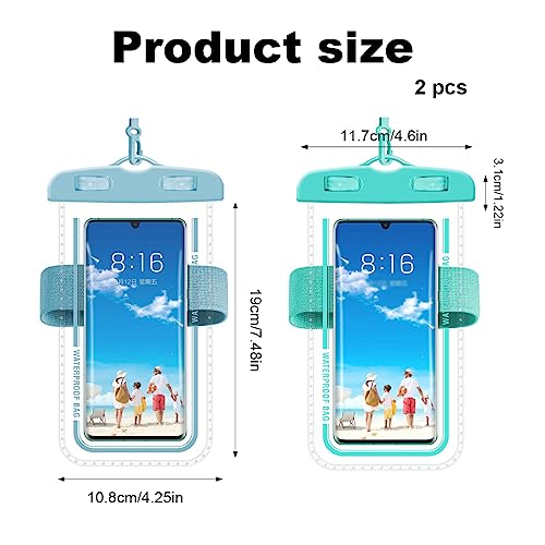 YM 2 Pezzi Custodia Impermeabile