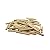 100 Pack 1/4" x 2" Wooden Dowel Pins Wood Kiln Dried Fluted and Beveled, Made of Hardwood in U.S.A.