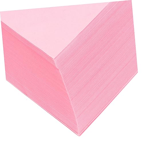 TEHAUX 100 Folhas De Papel De Desenho A4 Colorido Para Kits De Scrapbooking De Papel De Cartolina Co