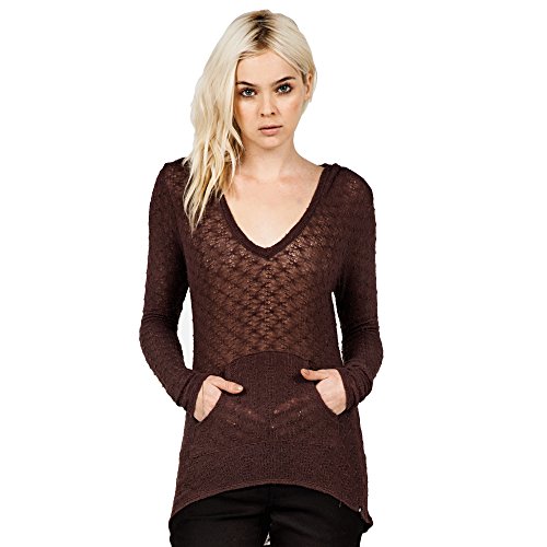 Volcom Junior's Free to Go V-Neck Pullover-Hoodie