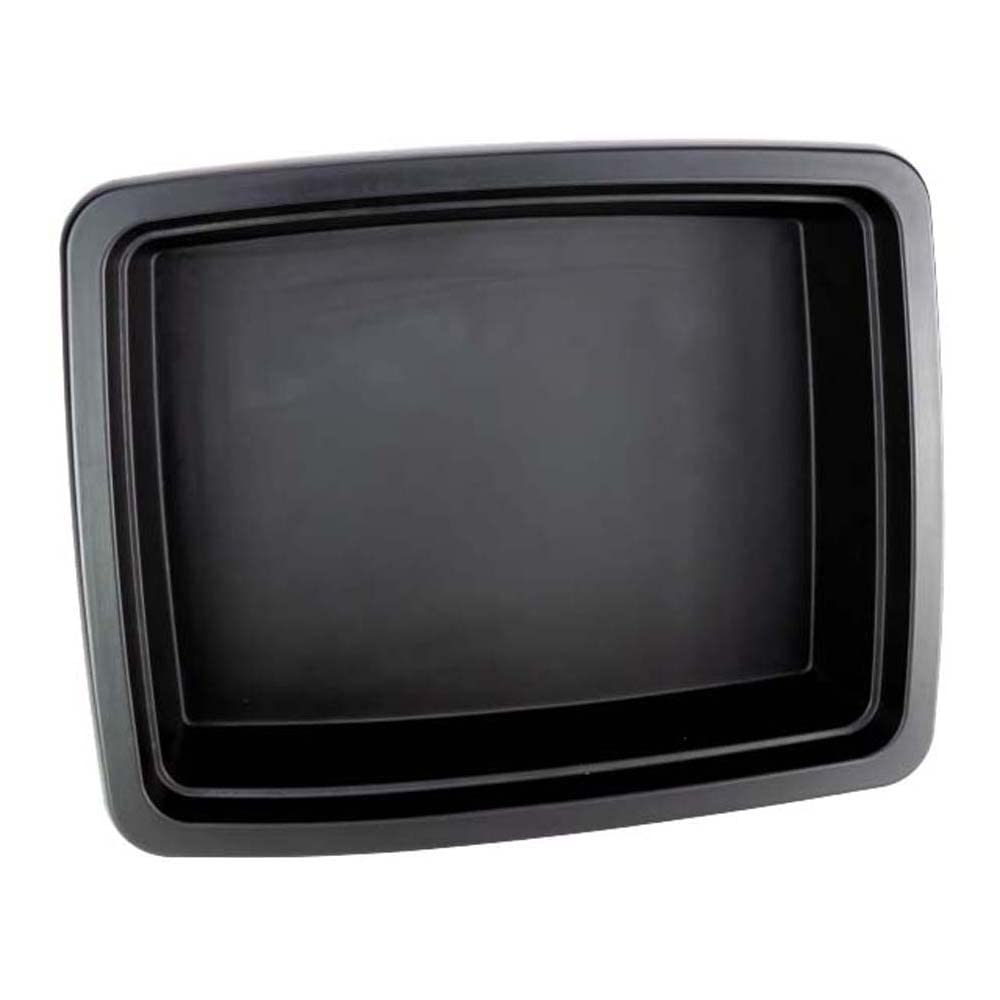 neoLab 2-4996 Polyvinylchlorid Leichte Eiswanne ohne Deckel, 9L Kapazität, Schwarz