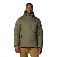 Columbia Men's Oak Harbor 2 Insulated Jacket, Winter Jacket, Stone Green, Large