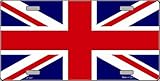 Britain Union Jack Flag Vanity Metal Novelty License Plate Tag Sign
