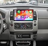 Car Stereo Radio for Nissan Frontier 2005 2006 2007 2008 with Carplay and Android Auto GPS Navigation - 2GB+32GB 7 inch Touchscreen for Nissan Frontier Bluetooth RDS FM SWC