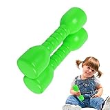 Lecerrot Mancuernas para niños | Mano con Mancuernas para Entrenamiento Fuerza - Accesorios para Equipos Gimnasia Juguetes tempranos para niños pequeños