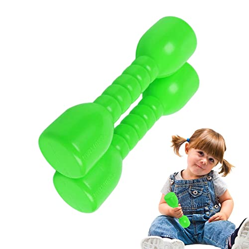 Lecerrot Mancuernas para niños | Mano con Mancuernas para Entrenamiento Fuerza - Accesorios para Equipos Gimnasia Juguetes tempranos para niños pequeños