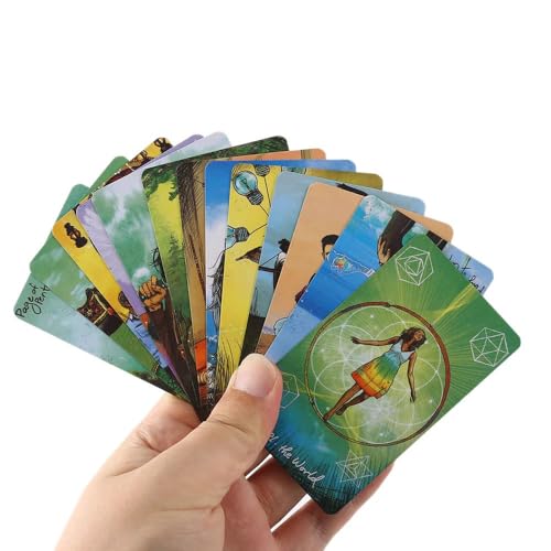Image of The Light Seer'S Oracle Tarot Cards in Among Most Popular English Oracle Universal Old-Fashioned Divination Future Game Card Set for Adults (Light Seer's Oracle)