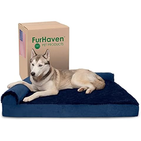 FurHaven Memory Top Chaise Haustierbett für Hunde und Katzen Cover