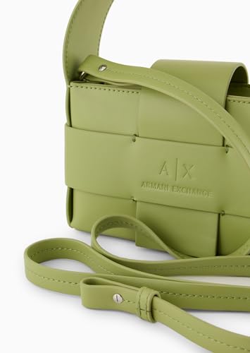 Image of Armani Exchange Women's Spiga Small Leather Good