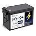 24V 140Ah LiFePO4 Lithium Battery,Built-in 100A BMS,2560W Power Output,Up to 15000 Cycles,Perfect for Trolling Motors,Marine,RV,Boat,Solar Off-Grid Systems,Camping