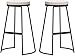 Moderne Barhocker Frühstück Esszimmerhocker Reckstuhl Set von 2 Küche Esszimmerstuhl Home Pub Bartheke Tall Stühle Rezeption Hocker Sitzen für Café Simple Iron Modern Cafe Freizeit Hohe Wind Indoor Ou
