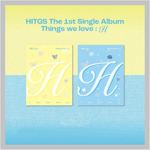 HITGS Things we love : H 1st Single Album with Tracking Sealed (PLVE Set(Hi+Hello)) + Extra photocards