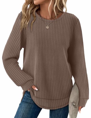WIHOLL Tunic Sweaters for Women Western Outfit...
