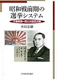 昭和戦前期の選挙システム: 千葉県第一区と川島正次郎