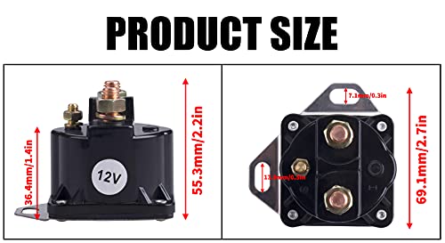 image for MRELC Motor Products Starter Solenoid Compatible with Motrocraft SW-19