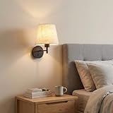 Aplique clásico, acabado negro, marron y blanco. Elegante y con diseño moderno ideal para instalar sobre mesitas de noche, salones, hoteles etc. con IP20 y para bombillas E27.
