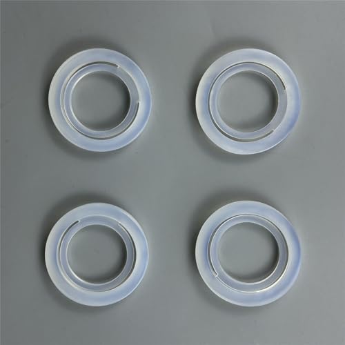 Head Gasket for Whipped Cream Dispenser，Replacement Parts are Suitable for Most Whipped Cream Machines, Made of Silicone Material, Leak Proof, and Durable，2-piece Set (4)