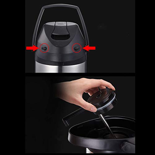 Tetera eléctrica de acero inoxidable 2.5L con aislamiento al vacío miniatura 2