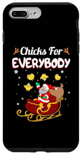 Christmas Chicks For Everybody ��������T���^�N���[�X �X�}�z�P�[�X iPhone 7 Plus/8 Plus �p