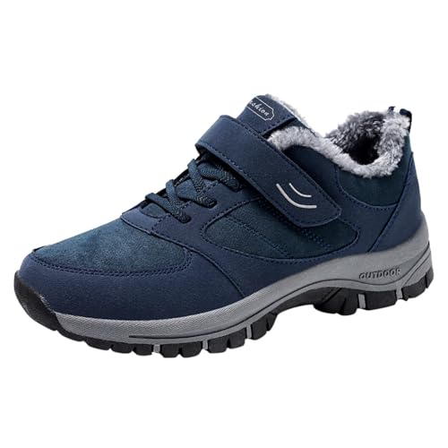 Zapatos de invierno para hombre, forro polar, botas de nieve térmicas para hombre, botas de invierno antideslizantes, botas de nieve para hombre, botas de invierno, zapatos casuales, botas de