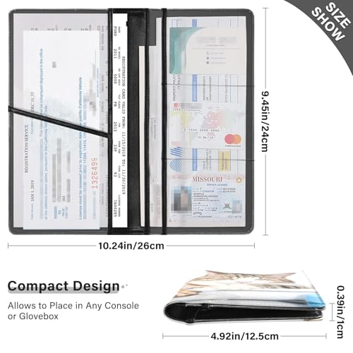 Organizador para Auto de Cuero Slim miniatura 3