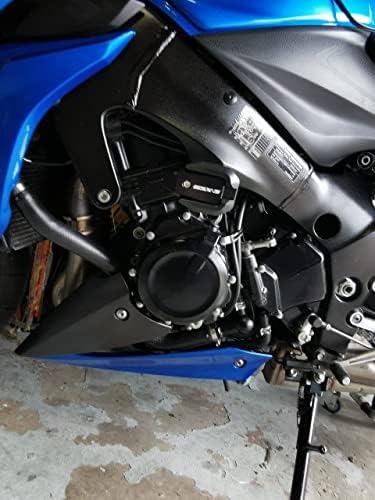 エンジン ガード フレーム スライダー For GSX-S750 GSX-S1000 GSXS750 【バーフレームスライダー】 モーターサイクル落下防