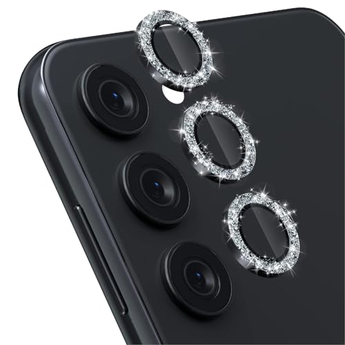 GIOPUEY [Protection Complète Caméra Arrière Protecteur Compatible avec Samsung Galaxy S25 FE, [Double Protection] Metal + Verre Trempé, Verre Trempé...
