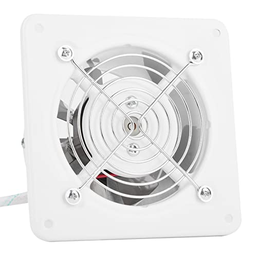 Ventilador de Escape de 25W 220V, Ventilador de Ventilación Montado en la Pared, Extractor de Baño, Ventilador de Ventilación de Bajo Ruido, Ventilador de Pared para Baño, ático, Garaje, Cocina