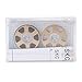 Dpofirs Music Recording Cassette Tape, 46 Minutes Low Noise Reel for Professional Reel Cassette Tape in DIY (GOLD)