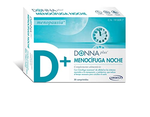 DONNAplus Menocífuga Noche | Complemento Alimenticio para la Mujer en Edad de Menopausia con...