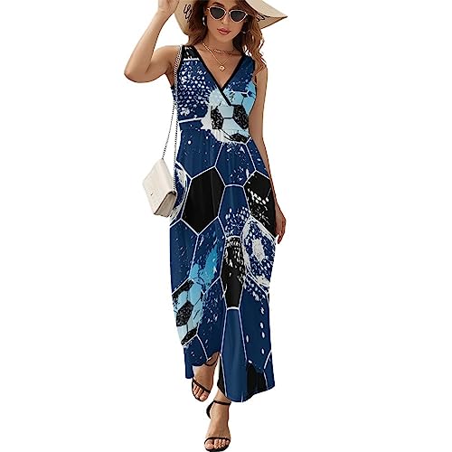 Robe à volants imprimé girafe et tortue avec décolleté en V