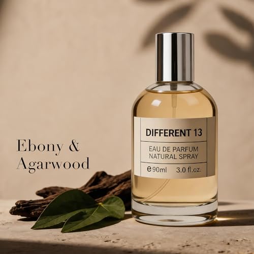 Image of AFLUXE Different 13 Eau de Parfum for Men, Long Lasting Premium Woody Musk Cologne, Sophisticated Mens Fragrance, 3.3 fl oz (100 ml)
