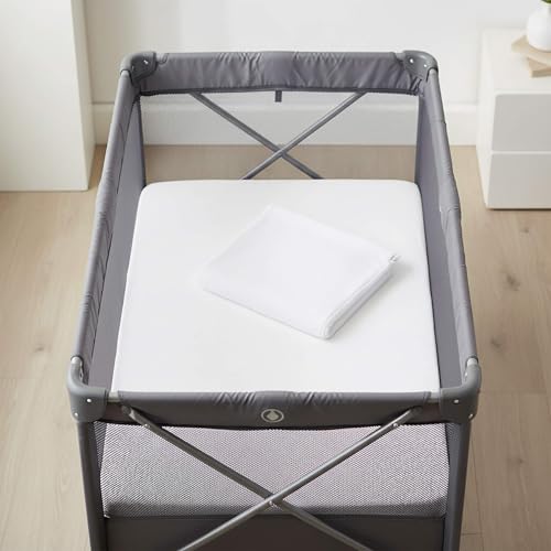 Catálogo para Comprar On-line Colchon para Cuna Walmart para comprar online. 48 CARY | Colchón para Cuna Viajera 60 x 90 cm Grosor de 4 centímetros, Densidad Media con Funda Protectora Afelpada, Impermeable y Absorbente Tipo Microfibra, Blanco
