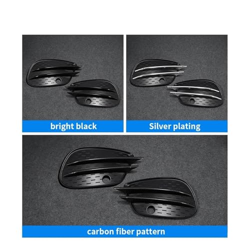 Insert de calandre antibrouillard Mercedes GLE finition Bright Black - 4