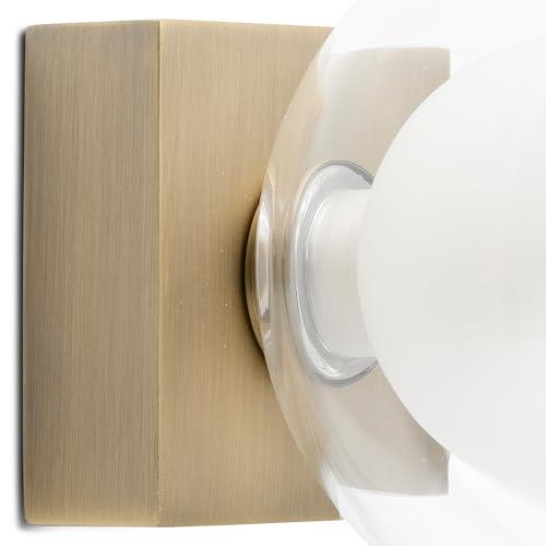 Faro Barcelona 40085 PERLA aplique oro viejo lámpara de pared vintage 5