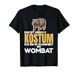 Wombat Menschenkostüm Australien Känguru Tiere