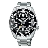 Seiko PROSPEX AUTOMATIC G.M.T DIVERS orologio da uomo in acciaio inox SPB383J, Argento/Grigio, Bracciale