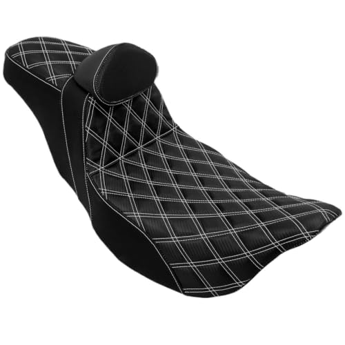 Asiento de motocicleta para 2 personas Touring Electra Glide FLHR 2009-2023 accesorios cojines