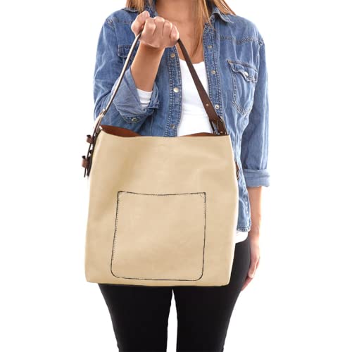 Image of Joy Susan Womens Faux Leather: Hobo 2-in-1 Handbag