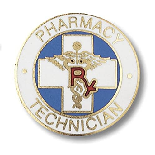 Image of Prestige Medical Emblem Pin, Pharmacy Technician